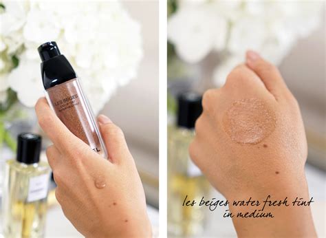 chanel les beiges eau de teint swatch|Chanel Les Beiges moisturizing tint.